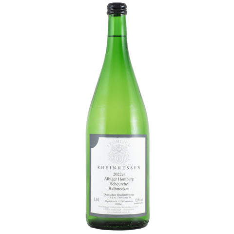 2022 Albiger Homberg, Scheurebe, Qualitätswein, halbtrocken