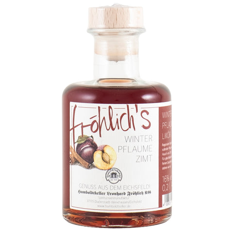 Fröhlich's Winter Pflaume Zimt Likör